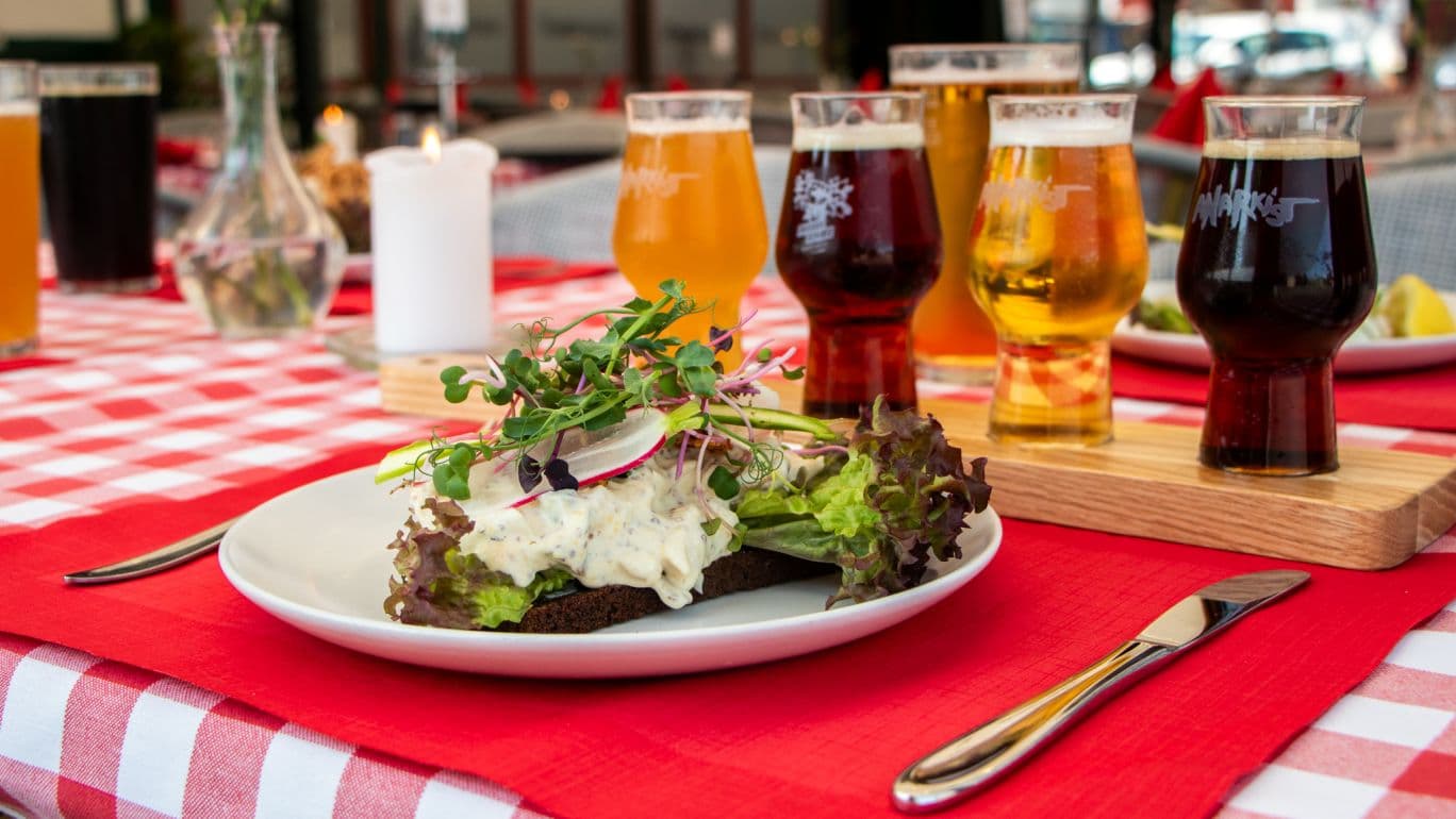 Det prisvindende smørrebrød på Bondestuen