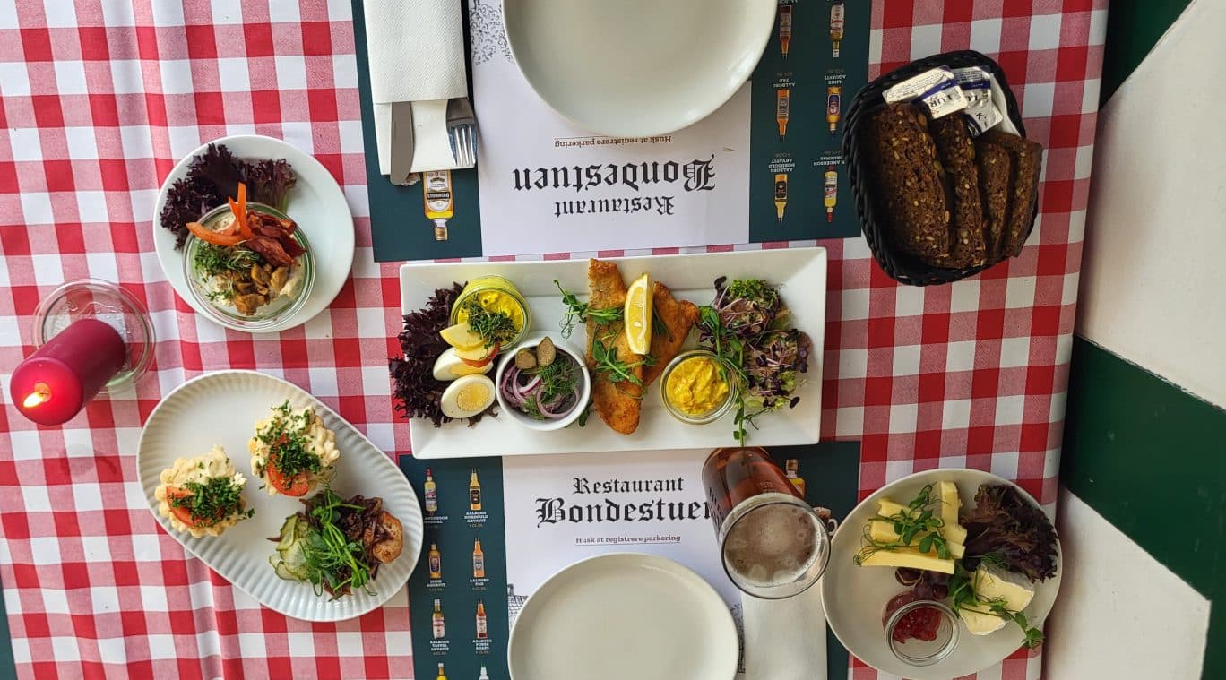 Smørrebrød fra Bondestuens Smørrebrødsfestival